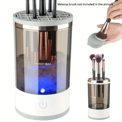 USB Electric Makeup Brush Cleaner Portable 3 In 1 Makeup Brushes Drying